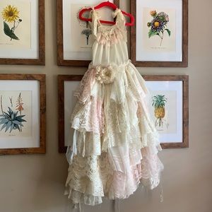 Princess & frog dress size 6x (fits 4-8)